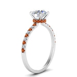 Load image into Gallery viewer, hidden-halo-petite-diamond-engagement-ring-with-orange-sapphire-in-FD9168RORGSAORANGLE3-NL-WG
