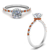 Load image into Gallery viewer, hidden-halo-petite-diamond-engagement-ring-with-orange-sapphire-in-FD9168RORGSAORANGLE3-NL-WG