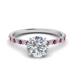 Load image into Gallery viewer, hidden-halo-petite-diamond-engagement-ring-with-pink-sapphire-in-FD9168RORGSADRPIANGLE3-NL-WG
