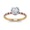 Load image into Gallery viewer, hidden-halo-petite-diamond-engagement-ring-with-pink-sapphire-in-FD9168RORGSADRPIANGLE3-NL-YG