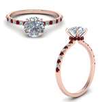 Load image into Gallery viewer, hidden-halo-petite-diamond-engagement-ring-with-ruby-in-FD9168RORGRUDRANGLE3-NL-RG
