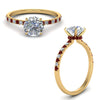Load image into Gallery viewer, hidden-halo-petite-diamond-engagement-ring-with-ruby-in-FD9168RORGRUDRANGLE3-NL-YG