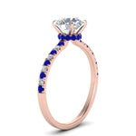 Load image into Gallery viewer, hidden-halo-petite-diamond-engagement-ring-with-sapphire-in-FD9168RORGSABLANGLE3-NL-RG
