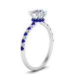 Load image into Gallery viewer, hidden-halo-petite-diamond-engagement-ring-with-sapphire-in-FD9168RORGSABLANGLE3-NL-WG
