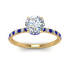 Load image into Gallery viewer, hidden-halo-petite-diamond-engagement-ring-with-sapphire-in-FD9168RORGSABLANGLE3-NL-YG
