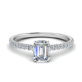 Thumbnail 1 - hidden-halo-petite-emerald-cut-diamond-engagement-ring-in-FD9168EMRANGLE3-NL-WG