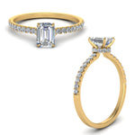 Load image into Gallery viewer, hidden-halo-petite-emerald-cut-diamond-engagement-ring-in-FD9168EMRANGLE3-NL-YG
