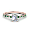 Load image into Gallery viewer, hidden-halo-petite-emerald-cut-diamond-engagement-ring-with-emerald-in-FD9168EMRGEMGRANGLE3-NL-RG