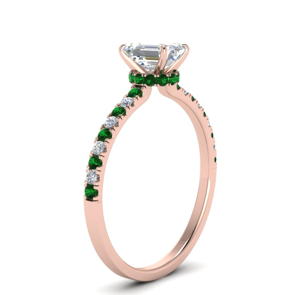 hidden-halo-petite-emerald-cut-diamond-engagement-ring-with-emerald-in-FD9168EMRGEMGRANGLE3-NL-RG
