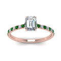 Thumbnail 84 - hidden-halo-petite-emerald-cut-diamond-engagement-ring-with-emerald-in-FD9168EMRGEMGRANGLE3-NL-RG