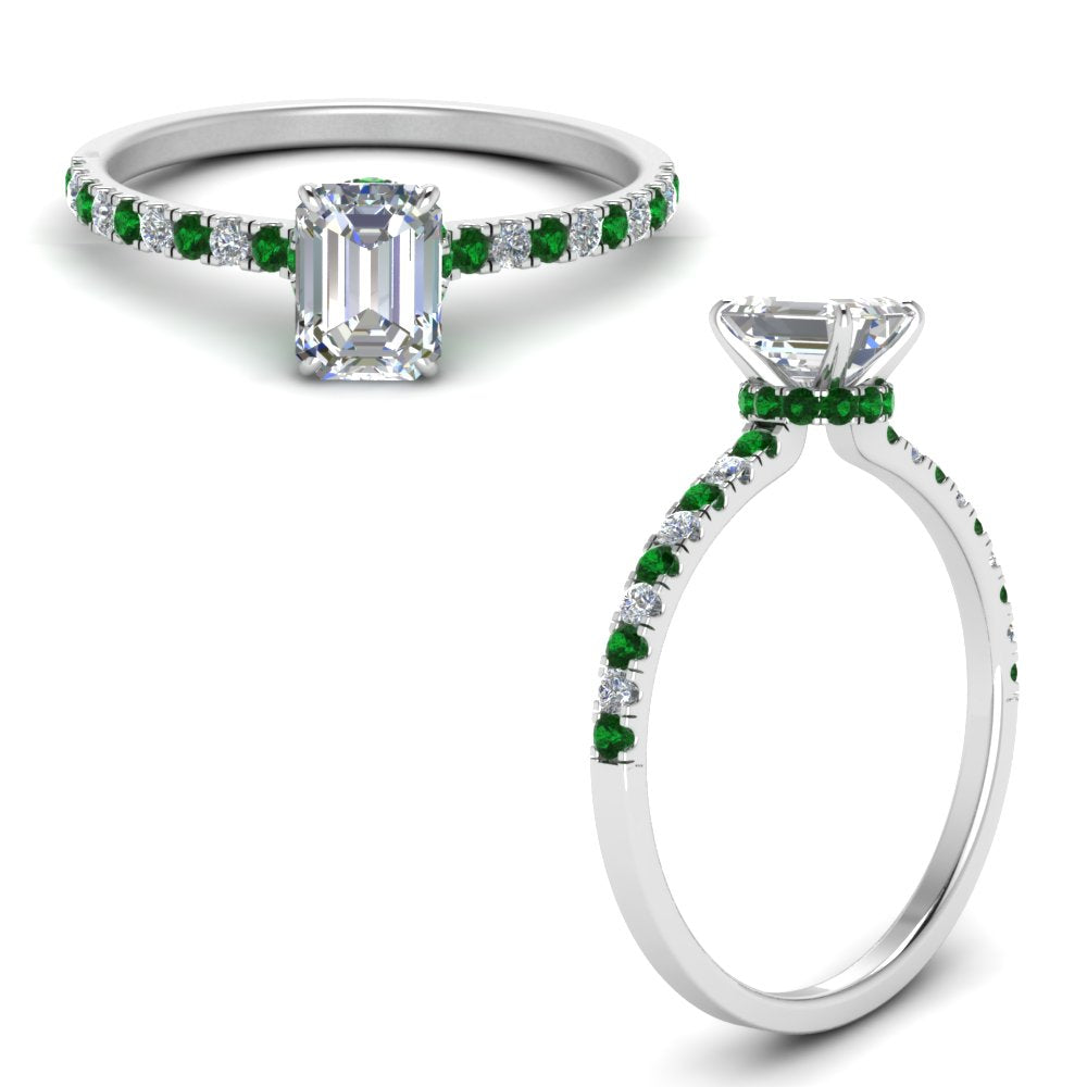 hidden-halo-petite-emerald-cut-diamond-engagement-ring-with-emerald-in-FD9168EMRGEMGRANGLE3-NL-WG