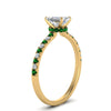 Load image into Gallery viewer, hidden-halo-petite-emerald-cut-diamond-engagement-ring-with-emerald-in-FD9168EMRGEMGRANGLE3-NL-YG