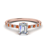Load image into Gallery viewer, hidden-halo-petite-emerald-cut-diamond-engagement-ring-with-orange-sapphire-in-FD9168EMRGSAORANGLE3-NL-RG
