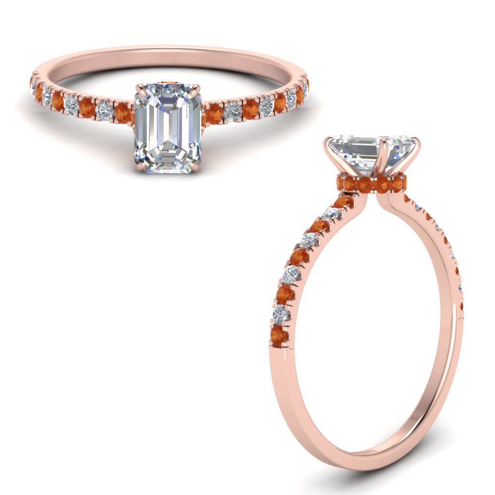 hidden-halo-petite-emerald-cut-diamond-engagement-ring-with-orange-sapphire-in-FD9168EMRGSAORANGLE3-NL-RG