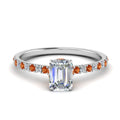 Thumbnail 16 - hidden-halo-petite-emerald-cut-diamond-engagement-ring-with-orange-sapphire-in-FD9168EMRGSAORANGLE3-NL-WG