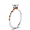 Load image into Gallery viewer, hidden-halo-petite-emerald-cut-diamond-engagement-ring-with-orange-sapphire-in-FD9168EMRGSAORANGLE3-NL-WG