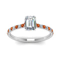 Thumbnail 17 - hidden-halo-petite-emerald-cut-diamond-engagement-ring-with-orange-sapphire-in-FD9168EMRGSAORANGLE3-NL-WG