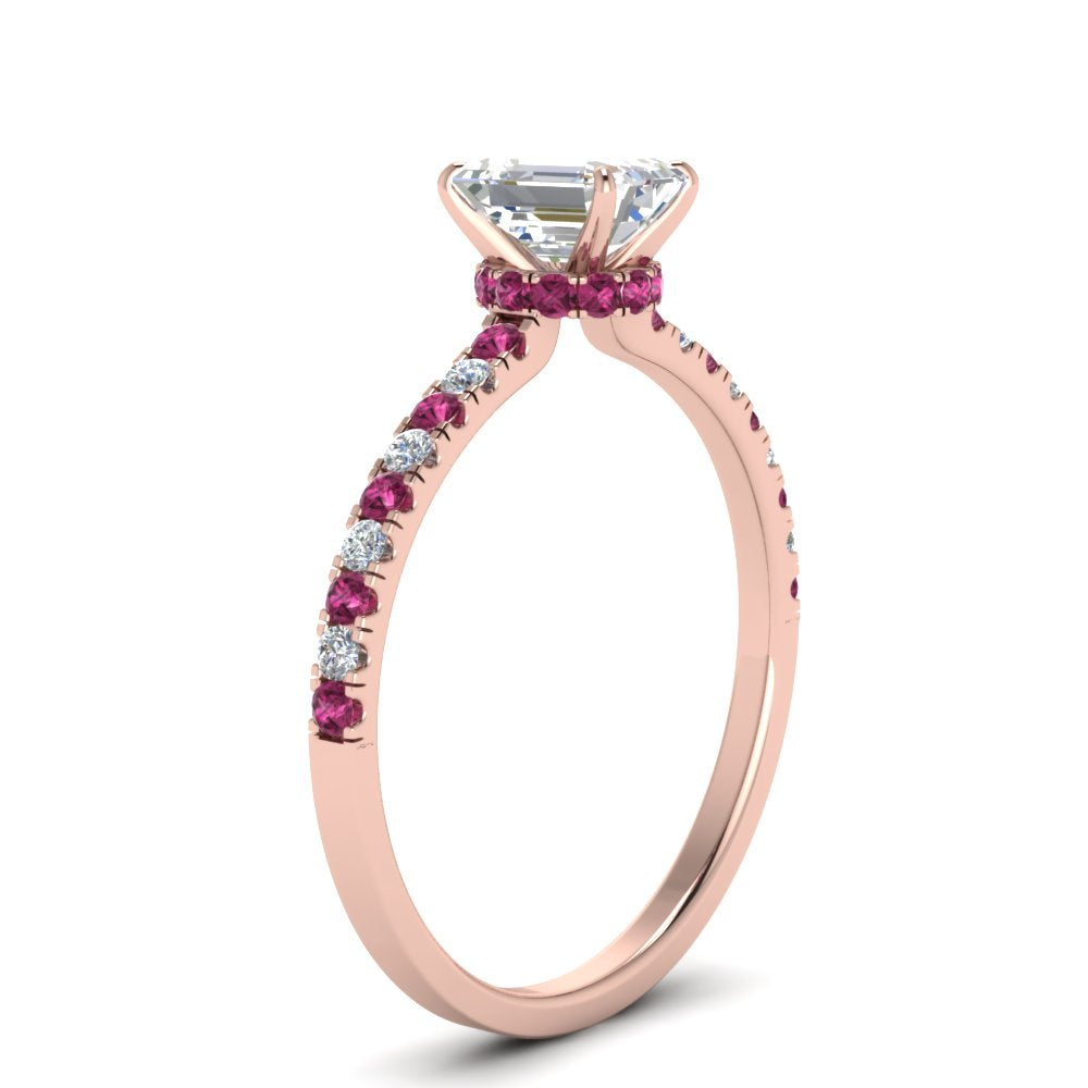 hidden-halo-petite-emerald-cut-diamond-engagement-ring-with-pink-sapphire-in-FD9168EMRGSADRPIANGLE3-NL-RG