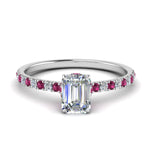 Load image into Gallery viewer, hidden-halo-petite-emerald-cut-diamond-engagement-ring-with-pink-sapphire-in-FD9168EMRGSADRPIANGLE3-NL-WG
