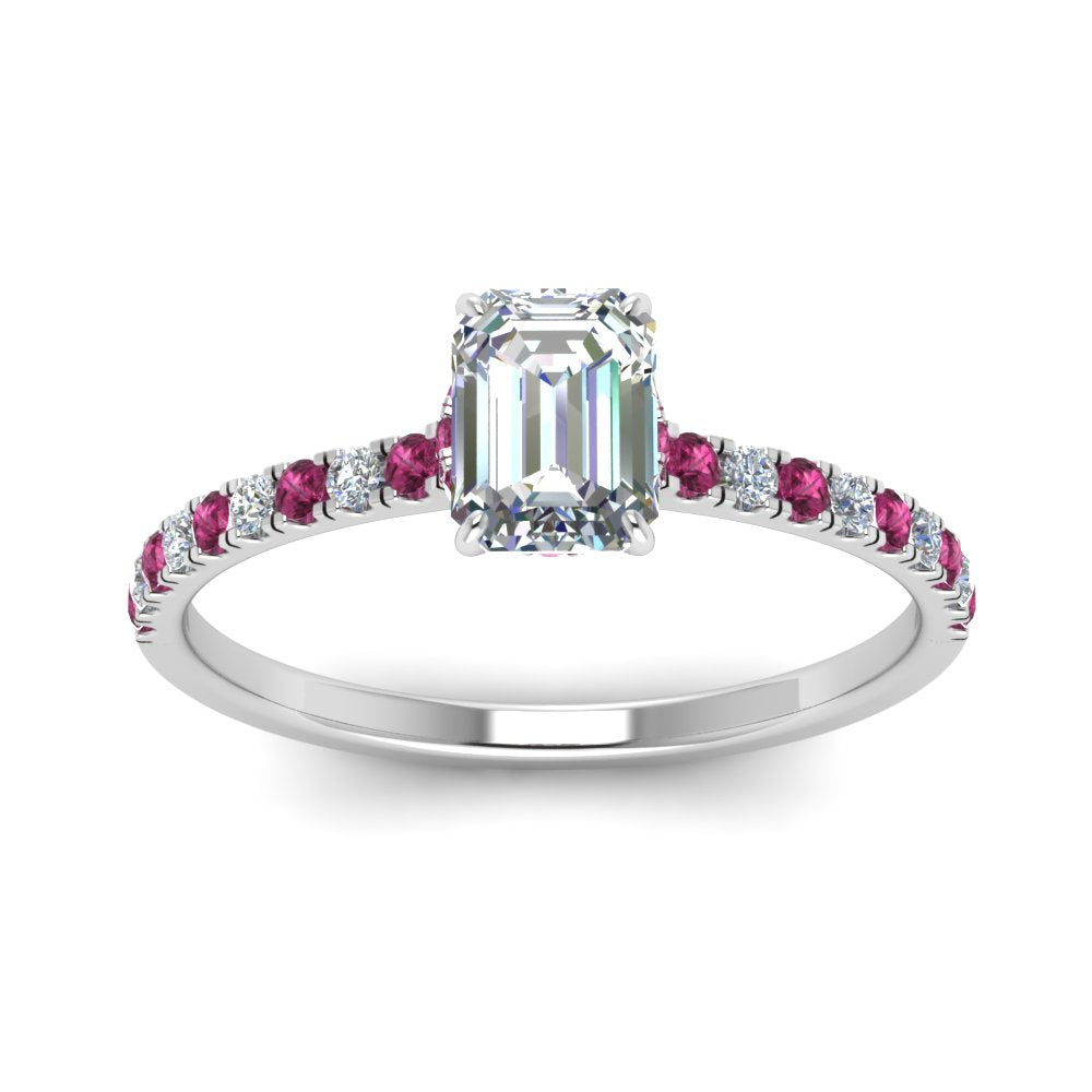 hidden-halo-petite-emerald-cut-diamond-engagement-ring-with-pink-sapphire-in-FD9168EMRGSADRPIANGLE3-NL-WG