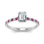 Load image into Gallery viewer, hidden-halo-petite-emerald-cut-diamond-engagement-ring-with-pink-sapphire-in-FD9168EMRGSADRPIANGLE3-NL-WG
