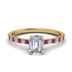 Load image into Gallery viewer, hidden-halo-petite-emerald-cut-diamond-engagement-ring-with-pink-sapphire-in-FD9168EMRGSADRPIANGLE3-NL-YG
