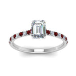 Load image into Gallery viewer, hidden-halo-petite-emerald-cut-diamond-engagement-ring-with-ruby-in-FD9168EMRGRUDRANGLE3-NL-WG
