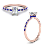 Load image into Gallery viewer, hidden-halo-petite-emerald-cut-diamond-engagement-ring-with-sapphire-in-FD9168EMRGSABLANGLE3-NL-RG
