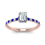 Load image into Gallery viewer, hidden-halo-petite-emerald-cut-diamond-engagement-ring-with-sapphire-in-FD9168EMRGSABLANGLE3-NL-RG

