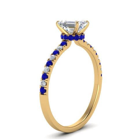 hidden-halo-petite-emerald-cut-diamond-engagement-ring-with-sapphire-in-FD9168EMRGSABLANGLE3-NL-YG