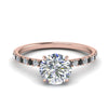 Load image into Gallery viewer, hidden-halo-petite-engagement-ring-with-black-diamond-in-FD9168RORGBLACKANGLE3-NL-RG
