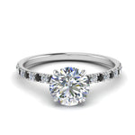 Load image into Gallery viewer, hidden-halo-petite-engagement-ring-with-black-diamond-in-FD9168RORGBLACKANGLE3-NL-WG

