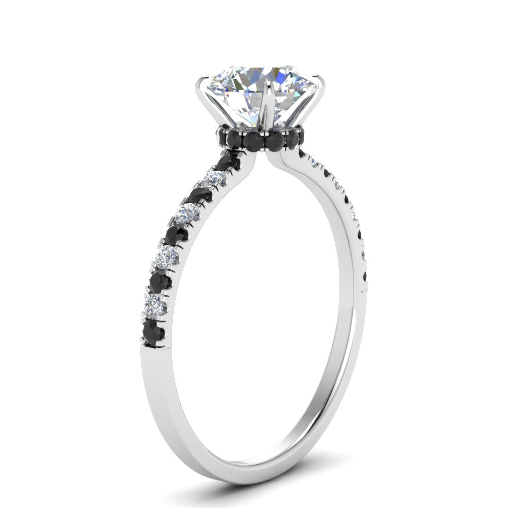 hidden-halo-petite-engagement-ring-with-black-diamond-in-FD9168RORGBLACKANGLE3-NL-WG