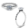 Load image into Gallery viewer, hidden-halo-petite-engagement-ring-with-black-diamond-in-FD9168RORGBLACKANGLE3-NL-WG