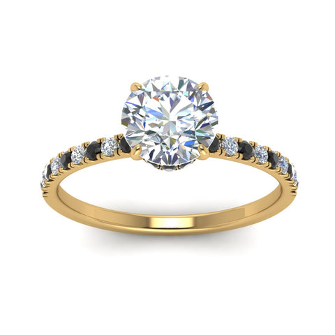 hidden-halo-petite-engagement-ring-with-black-diamond-in-FD9168RORGBLACKANGLE3-NL-YG