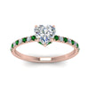 Load image into Gallery viewer, hidden-halo-petite-heart-shaped-diamond-engagement-ring-with-emerald-in-FD9168HTRGEMGRANGLE3-NL-RG