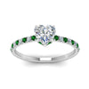 Load image into Gallery viewer, hidden-halo-petite-heart-shaped-diamond-engagement-ring-with-emerald-in-FD9168HTRGEMGRANGLE3-NL-WG