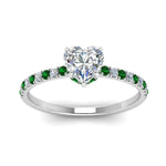 Load image into Gallery viewer, hidden-halo-petite-heart-shaped-diamond-engagement-ring-with-emerald-in-FD9168HTRGEMGRANGLE3-NL-WG
