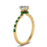 Load image into Gallery viewer, hidden-halo-petite-heart-shaped-diamond-engagement-ring-with-emerald-in-FD9168HTRGEMGRANGLE3-NL-YG
