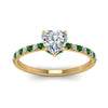 Load image into Gallery viewer, hidden-halo-petite-heart-shaped-diamond-engagement-ring-with-emerald-in-FD9168HTRGEMGRANGLE3-NL-YG