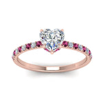 Load image into Gallery viewer, hidden-halo-petite-heart-shaped-diamond-engagement-ring-with-pink-sapphire-in-FD9168HTRGSADRPIANGLE3-NL-RG
