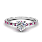 Load image into Gallery viewer, hidden-halo-petite-heart-shaped-diamond-engagement-ring-with-pink-sapphire-in-FD9168HTRGSADRPIANGLE3-NL-WG
