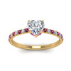 Load image into Gallery viewer, hidden-halo-petite-heart-shaped-diamond-engagement-ring-with-pink-sapphire-in-FD9168HTRGSADRPIANGLE3-NL-YG