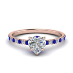 Load image into Gallery viewer, hidden-halo-petite-heart-shaped-diamond-engagement-ring-with-sapphire-in-FD9168HTRGSABLANGLE3-NL-RG
