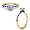 Load image into Gallery viewer, hidden-halo-petite-heart-shaped-diamond-engagement-ring-with-sapphire-in-FD9168HTRGSABLANGLE3-NL-YG