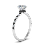 Load image into Gallery viewer, hidden-halo-petite-heart-shaped-engagement-ring-with-black-diamond-in-FD9168HTRGBLACKANGLE3-NL-WG
