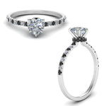 Load image into Gallery viewer, hidden-halo-petite-heart-shaped-engagement-ring-with-black-diamond-in-FD9168HTRGBLACKANGLE3-NL-WG
