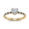 Load image into Gallery viewer, hidden-halo-petite-heart-shaped-engagement-ring-with-black-diamond-in-FD9168HTRGBLACKANGLE3-NL-YG