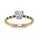 Load image into Gallery viewer, hidden-halo-petite-heart-shaped-engagement-ring-with-black-diamond-in-FD9168HTRGBLACKANGLE3-NL-YG
