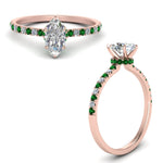Load image into Gallery viewer, hidden-halo-petite-marquise-cut-diamond-engagement-ring-with-emerald-in-FD9168MQRGEMGRANGLE3-NL-RG
